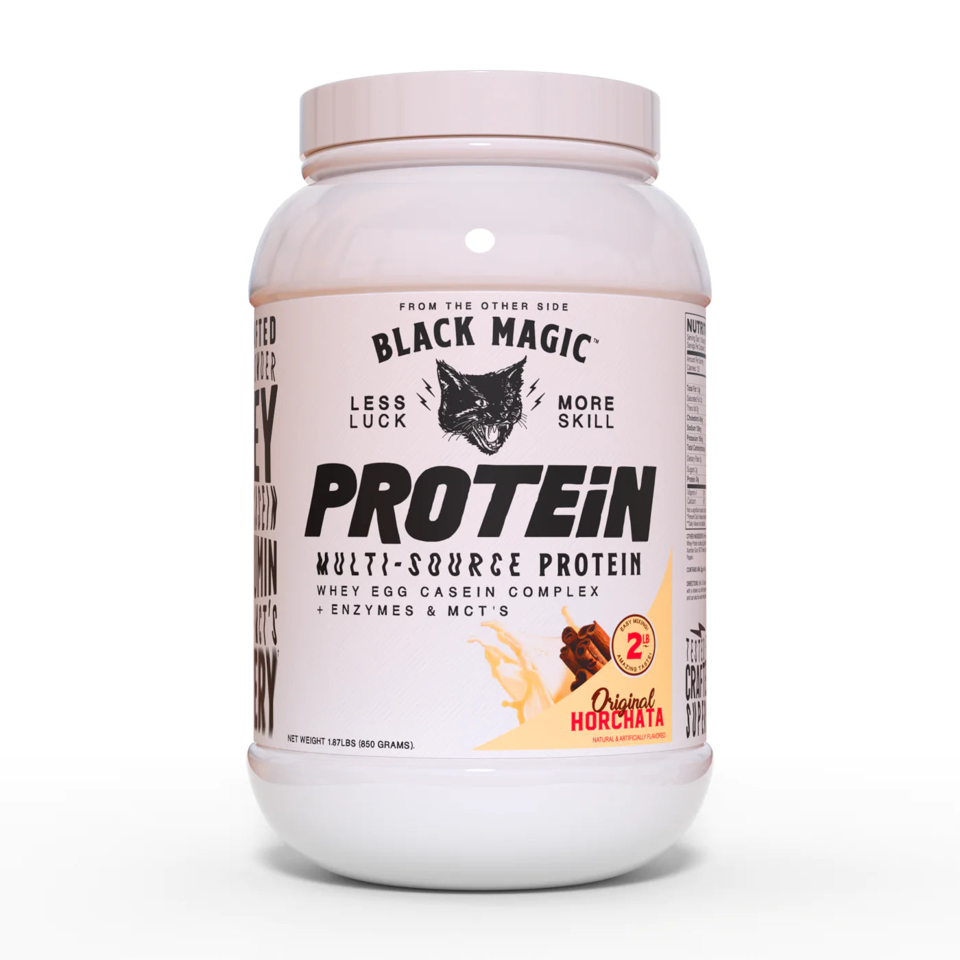 BLACK MAGIC SUPPLY HANDCRAFTED MULTI-SOURCE PROTEIN 2LB-Horchata