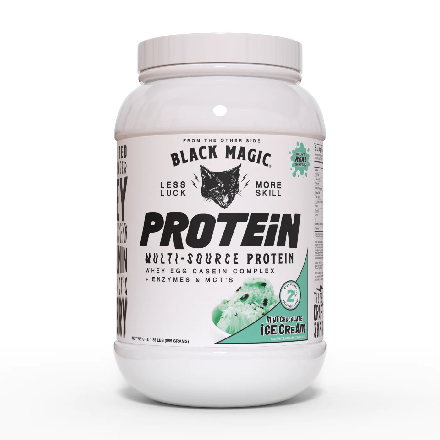 BLACK MAGIC SUPPLY HANDCRAFTED MULTI-SOURCE PROTEIN 2LB-Mint Chocolate Ice cream